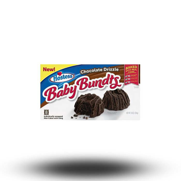 Hostess Baby Bundts Chocolate 284g