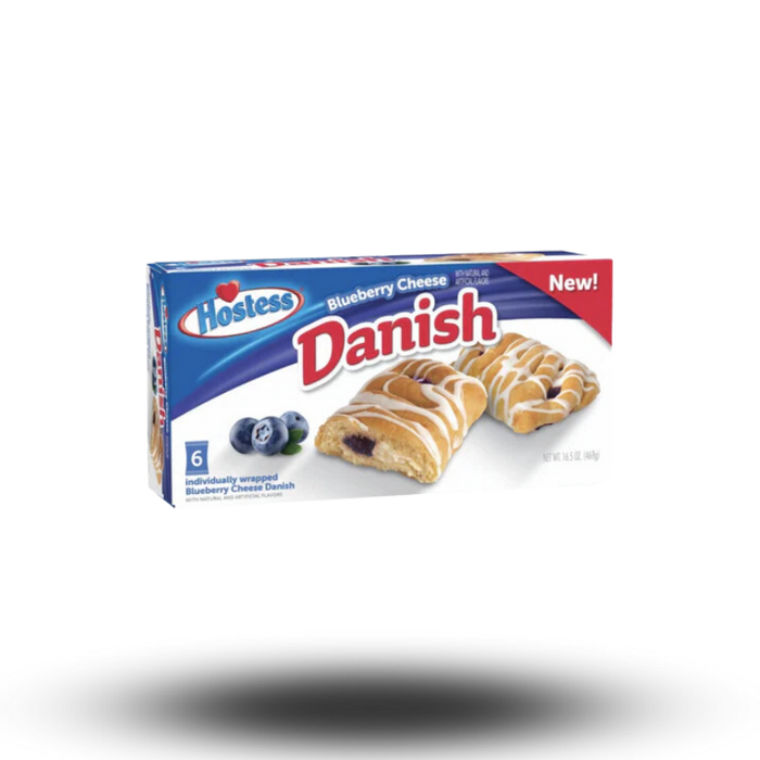 Hostess Danish Blueberry & Cream Cheese 468g