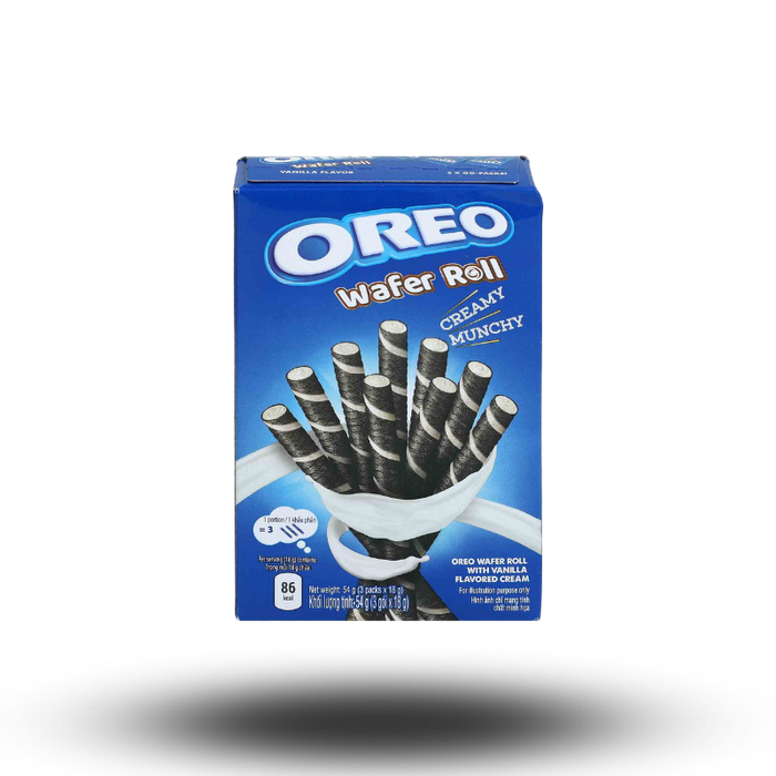 Oreo Wafer Roll Vanille 54g