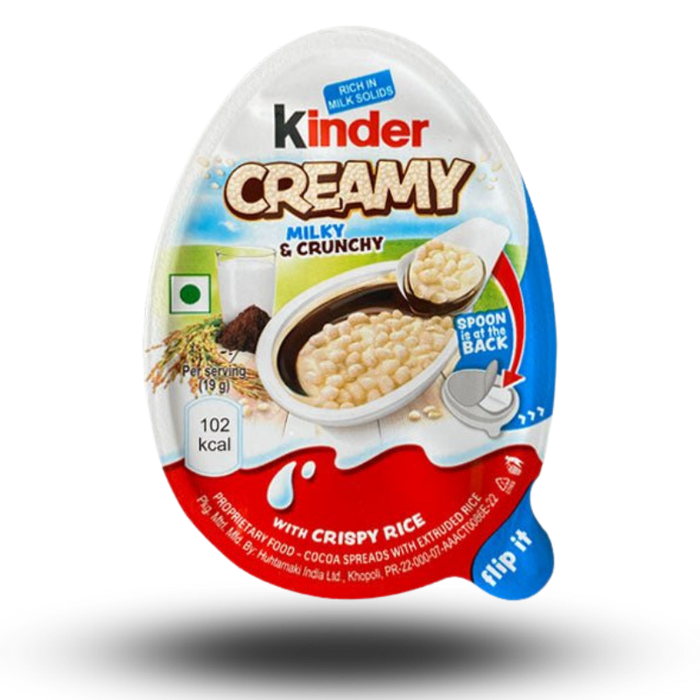 Kinder Creamy Milky & Chrunchy 19g