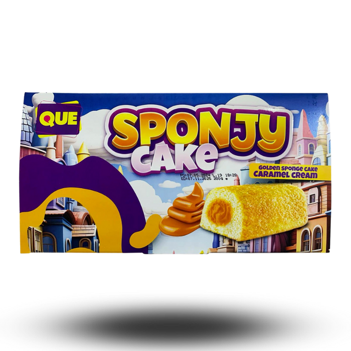 Sponjy Cake Caramel Cream